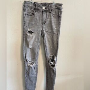 Grey American Eagle jeans